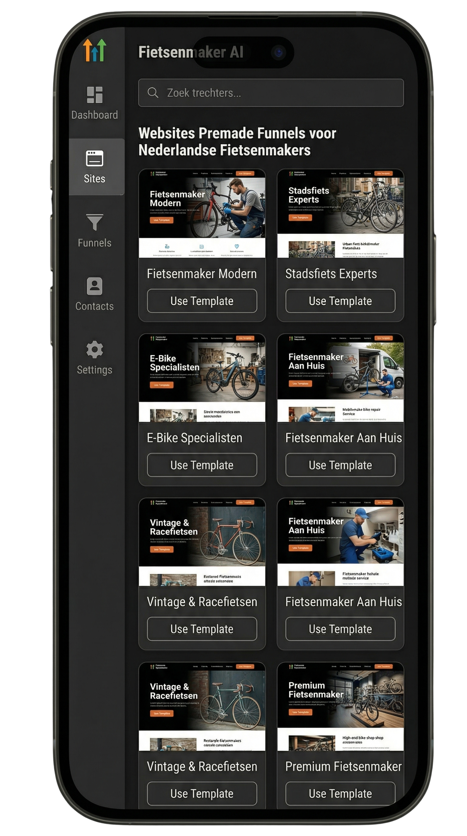 De Elite Fietsen App: Bied je zakelijke klanten hun eigen reparatie-portal