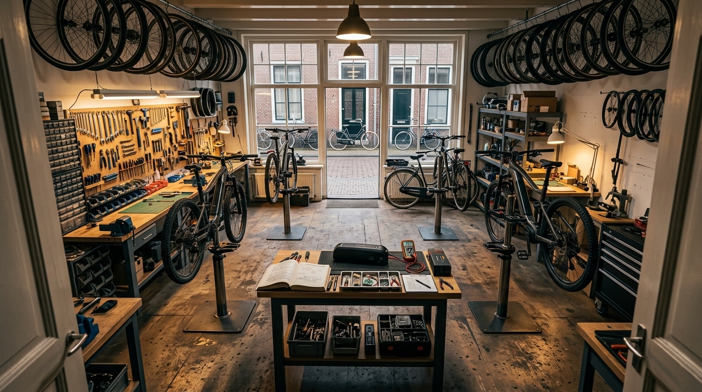 E-bike onderhoud als extra omzetbron voor je fietsenwinkel