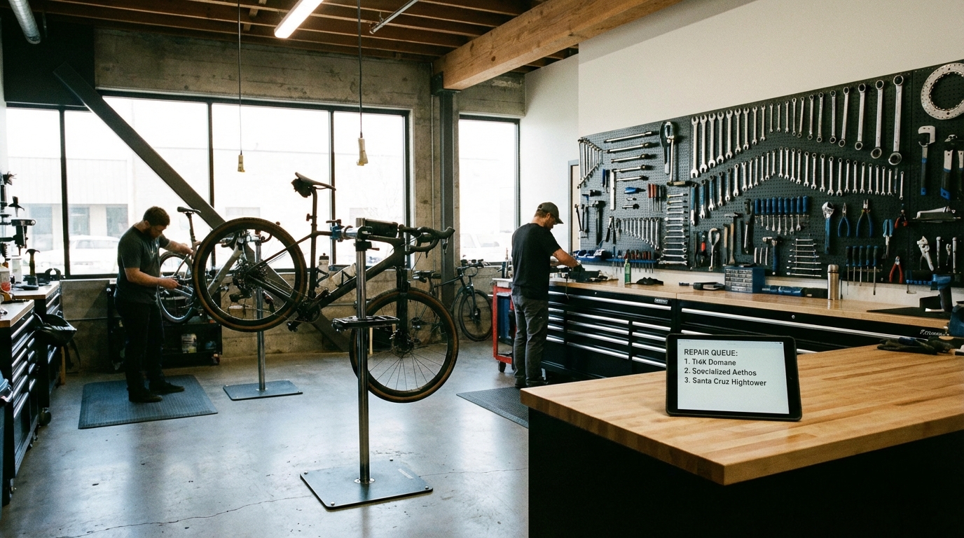 Fietsenwinkel automatiseren: minder achter de balie, meer in de werkplaats