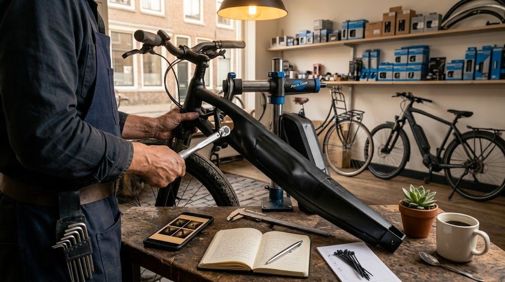Fiets-verzekering claim opvolgen als fietsenmaker