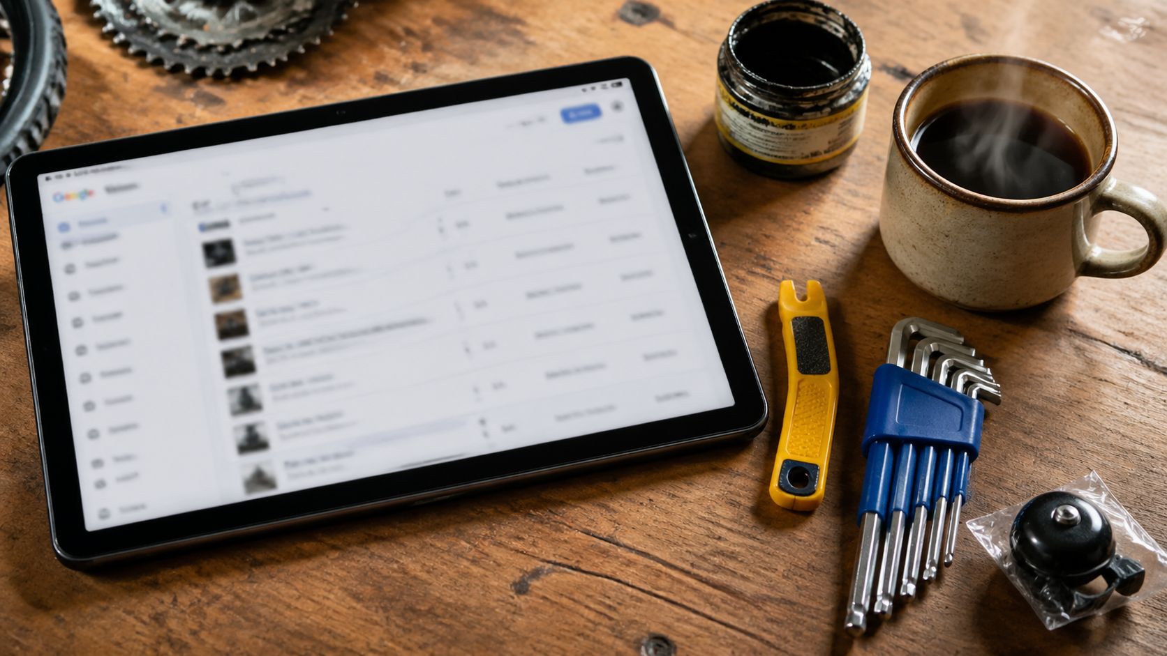 Google Bedrijfsprofiel posts kalender voor fietsenwinkels
