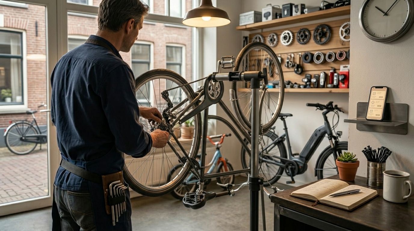 Online boeken voor fietsenwinkels: welke software past