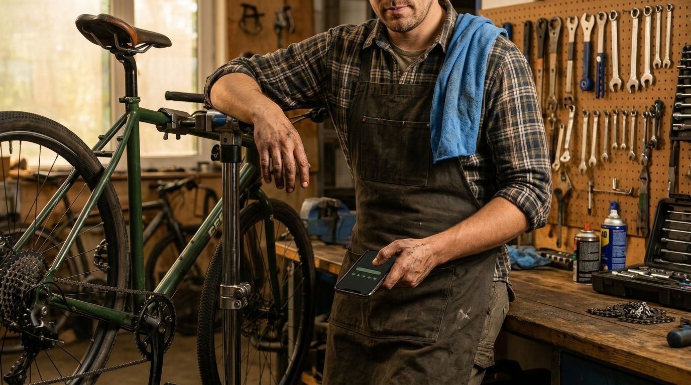 Reviews beantwoorden automatiseren met AI voor fietsenmakers
