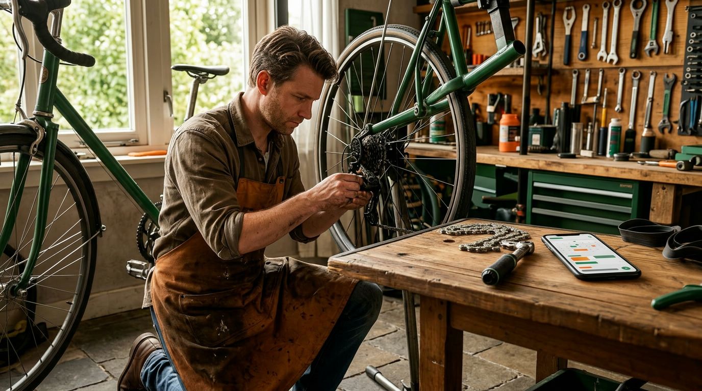 Voice AI fietsenmaker: telefoontjes tijdens reparatie