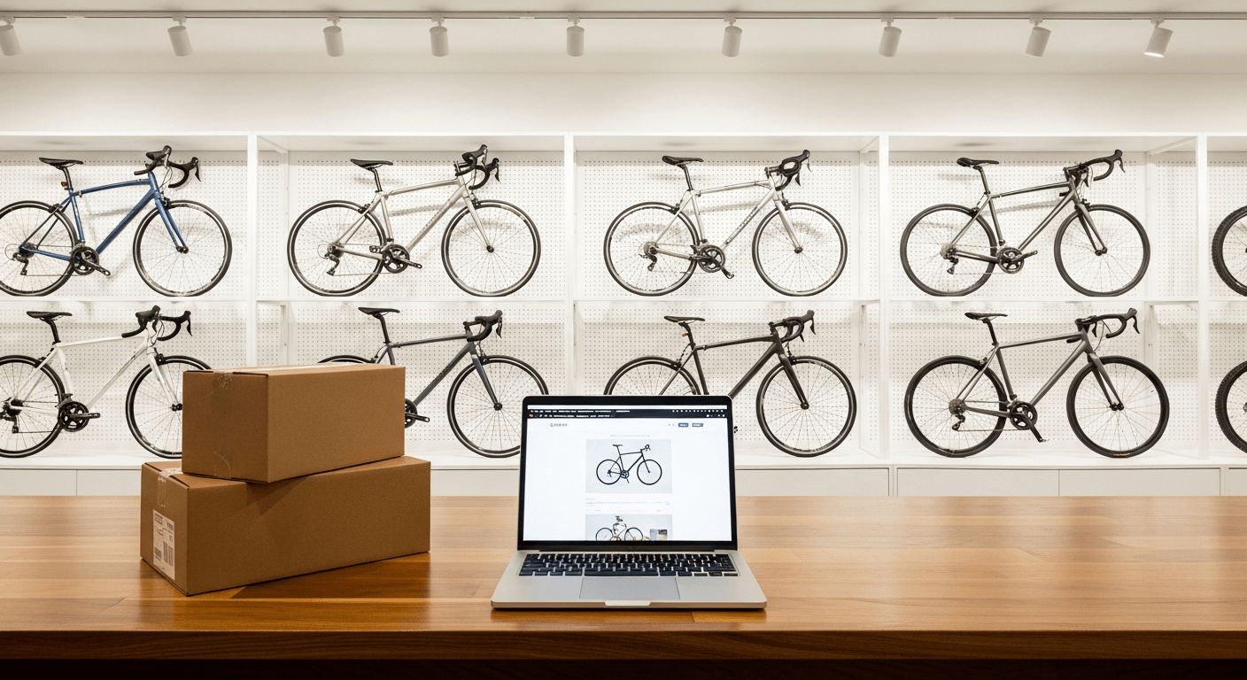 Een webshop als fietswinkel: online verkopen naast je fysieke winkel