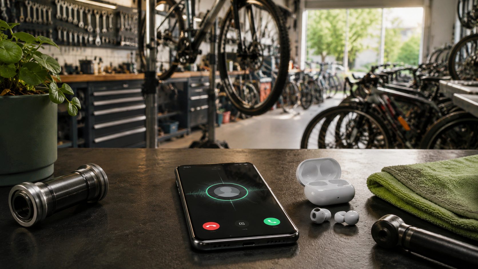 Voice AI telefonist voor fietsenmakers — automatische oproep-beantwoording